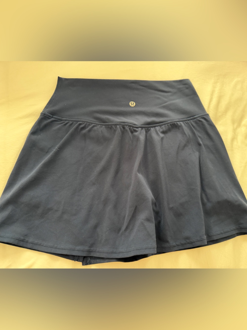 lululemon athletica Navy Athletic Skirt with Built-In Shorts - Picture 2 of 4